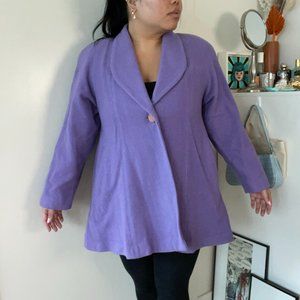❌ SOLD VINTAGE Candy Purple Wool Jacket